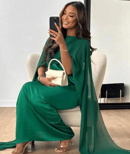 Tayma – Draped Sleeve Abaya